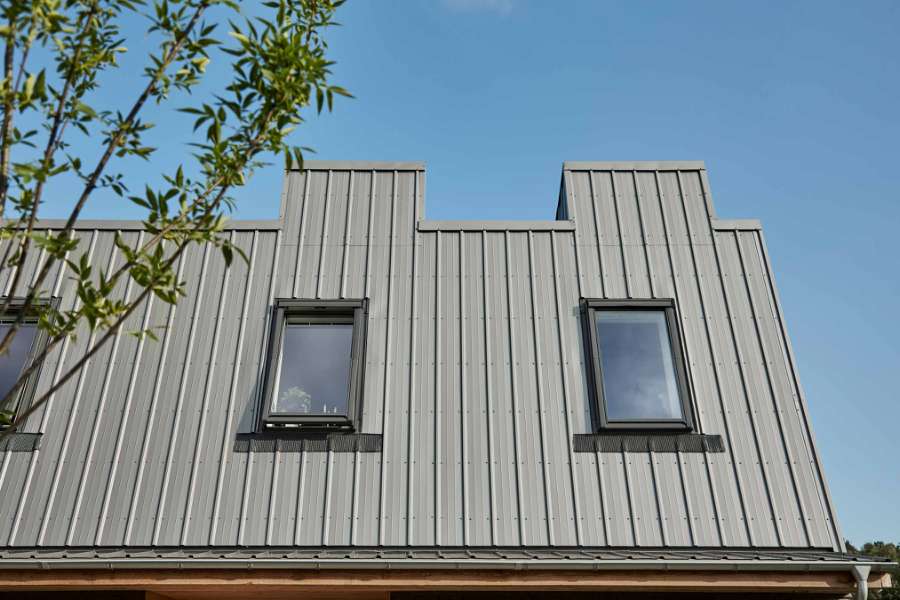 Einzigartiger Wohnbebauung mit spannenden Materialkombinationen, Havdrup Alle, DK-4622 Havdrup